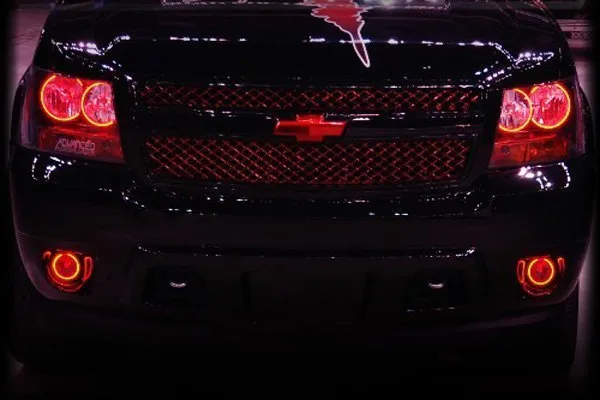 Oracle LED Headlight Halo Kit Chevy Avalanche (2007-2014) Multicolored