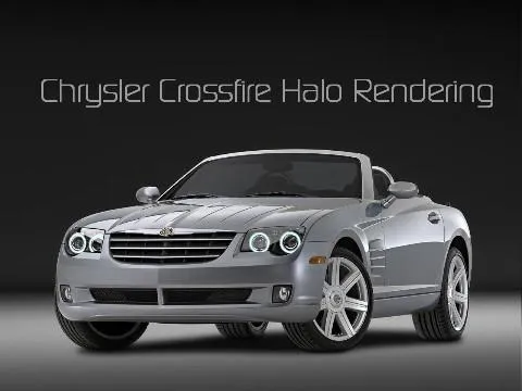 Oracle LED Headlight Halo Kit Chrysler Crossfire (2005-2006) Multicolored
