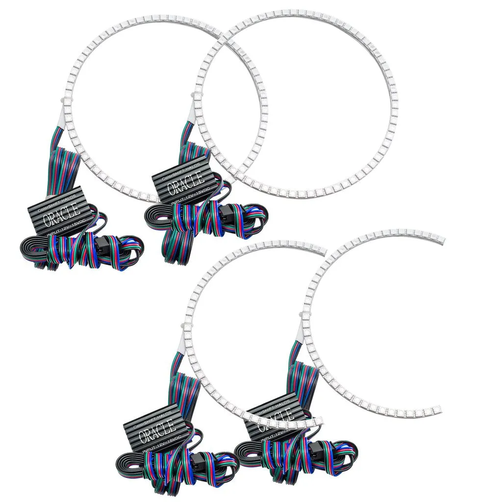 Oracle LED Headlight Halo Kit Dodge Dakota (2005-2007) Multicolored