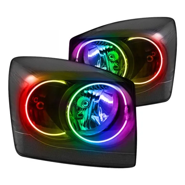 Oracle LED Headlight Halo Kit Dodge Dakota (2005-2007) Multicolored