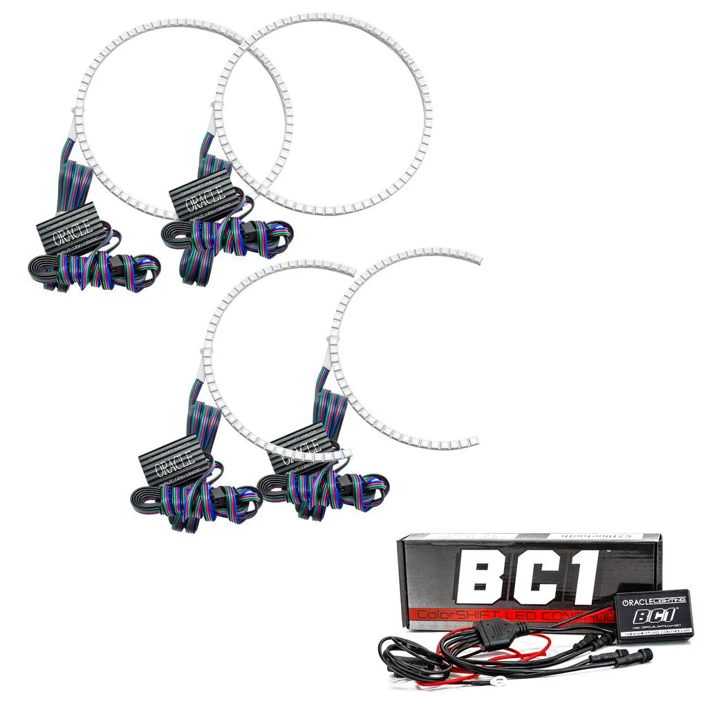 Oracle LED Headlight Halo Kit Dodge Dakota (2005-2007) Multicolored