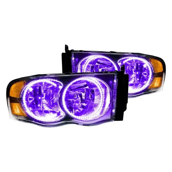 Oracle LED Headlight Halo Kit Dodge Ram (2002-2005) Multicolored