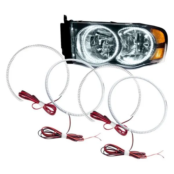 Oracle LED Headlight Halo Kit Dodge Ram (2002-2005) Multicolored