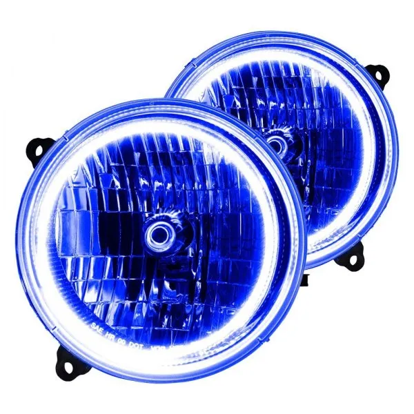 Oracle LED Headlight Halo Kit Jeep Liberty (2002-2004) Multicolored