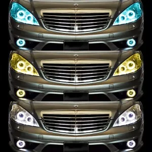 Oracle LED Headlight Halo Kit Mercedes S-Class (2007-2009) Multicolored