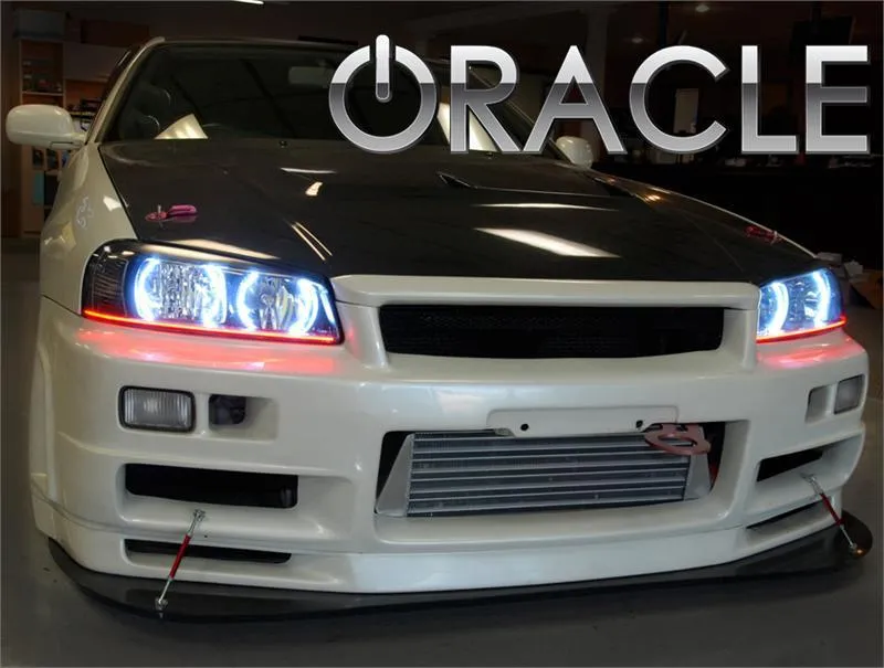 Oracle LED Headlight Halo Kit Nissan Skyline (1998-2001) Multicolored