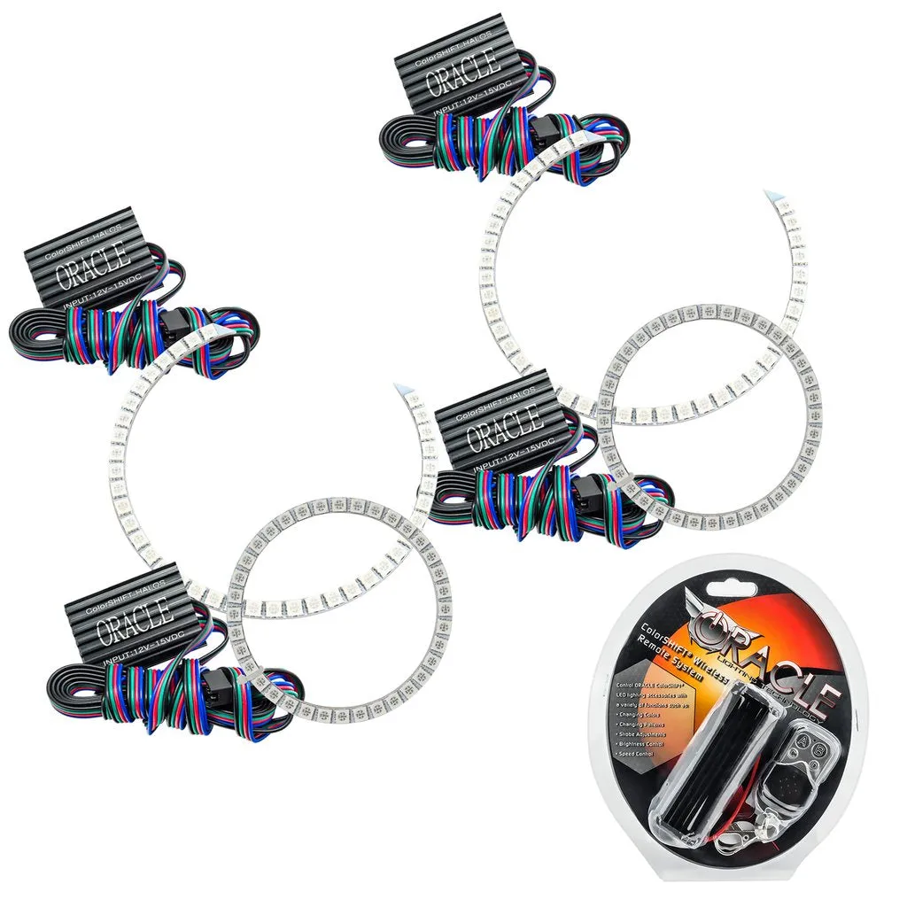 Oracle LED Headlight Halo Kit Nissan Titan (2008-2015) Multicolored