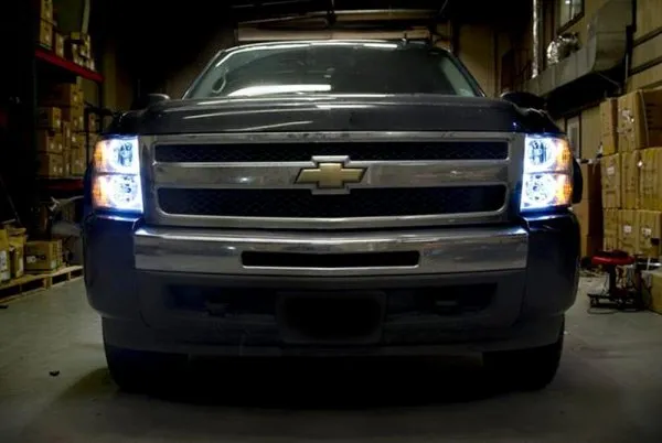 Oracle LED Headlight Halo Rings Chevy Silverado (2007-2013) Multicolored