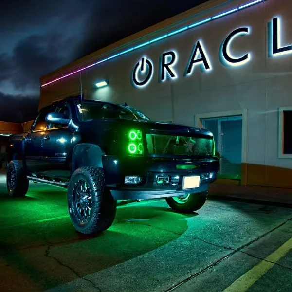 Oracle LED Headlight Halo Rings Chevy Silverado (2007-2013) Multicolored