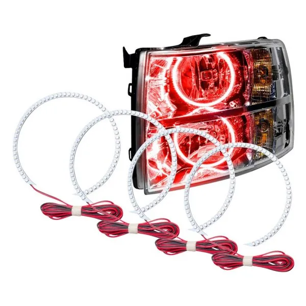 Oracle LED Headlight Halo Rings Chevy Silverado (2007-2013) Multicolored