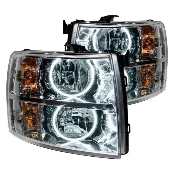 Oracle LED Headlight Halo Rings Chevy Silverado (2007-2013) Multicolored