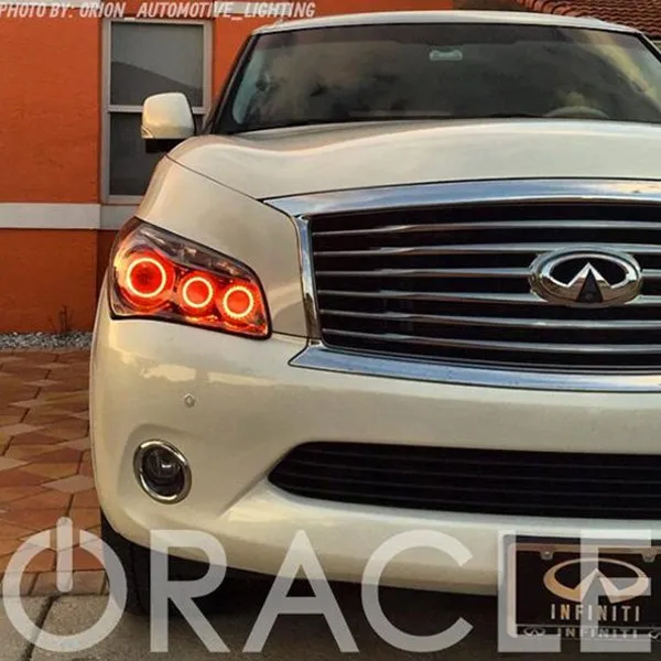 Oracle LED Headlight Halo Rings Infiniti QX56 (2011-2013) Multicolored