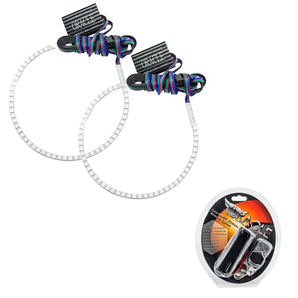 Oracle LED Headlight Halo Rings Kit Nissan Xterra (2005-2014) Multicolored RGB