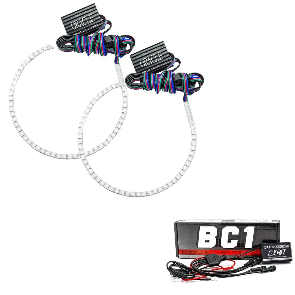 Oracle LED Headlight Halo Rings Kit Nissan Xterra (2005-2014) Multicolored RGB