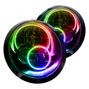 Oracle LED Headlight Halo Rings Mini Cooper (2005-2008) Multicolored