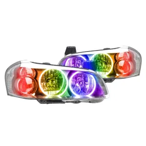 Oracle LED Headlight Halo Rings Nissan Maxima (2002-2003) Multicolored RGB