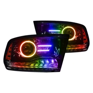 Oracle LED Headlight Halo Rings Ram 1500/2500 (2013-2018) Multicolored RGB LED