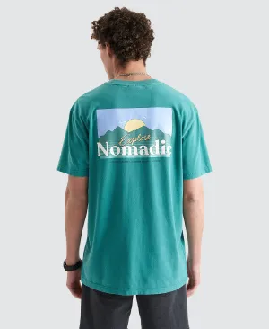 Panorama Relaxed Tee Pigment Deep Jungle