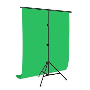 Portable Multipurpose Green Screen Adjustable Tripod Background for Photo, Video, Live Game, Virtual Studio