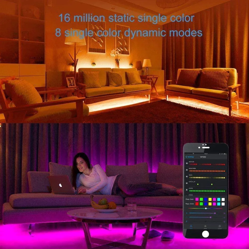 RGB Strip Light & Neon Flex WIFI Controller with Remote DC 5V-24V with Tuya App
