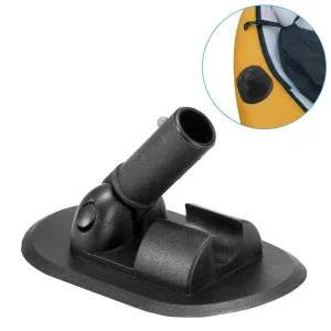 Rowing Boat Kayak Mount Base for Sun Shelter Awning 180 Degree Rotation Base Kayak Accessories Rain Canopy Inflatable Boat Canoe