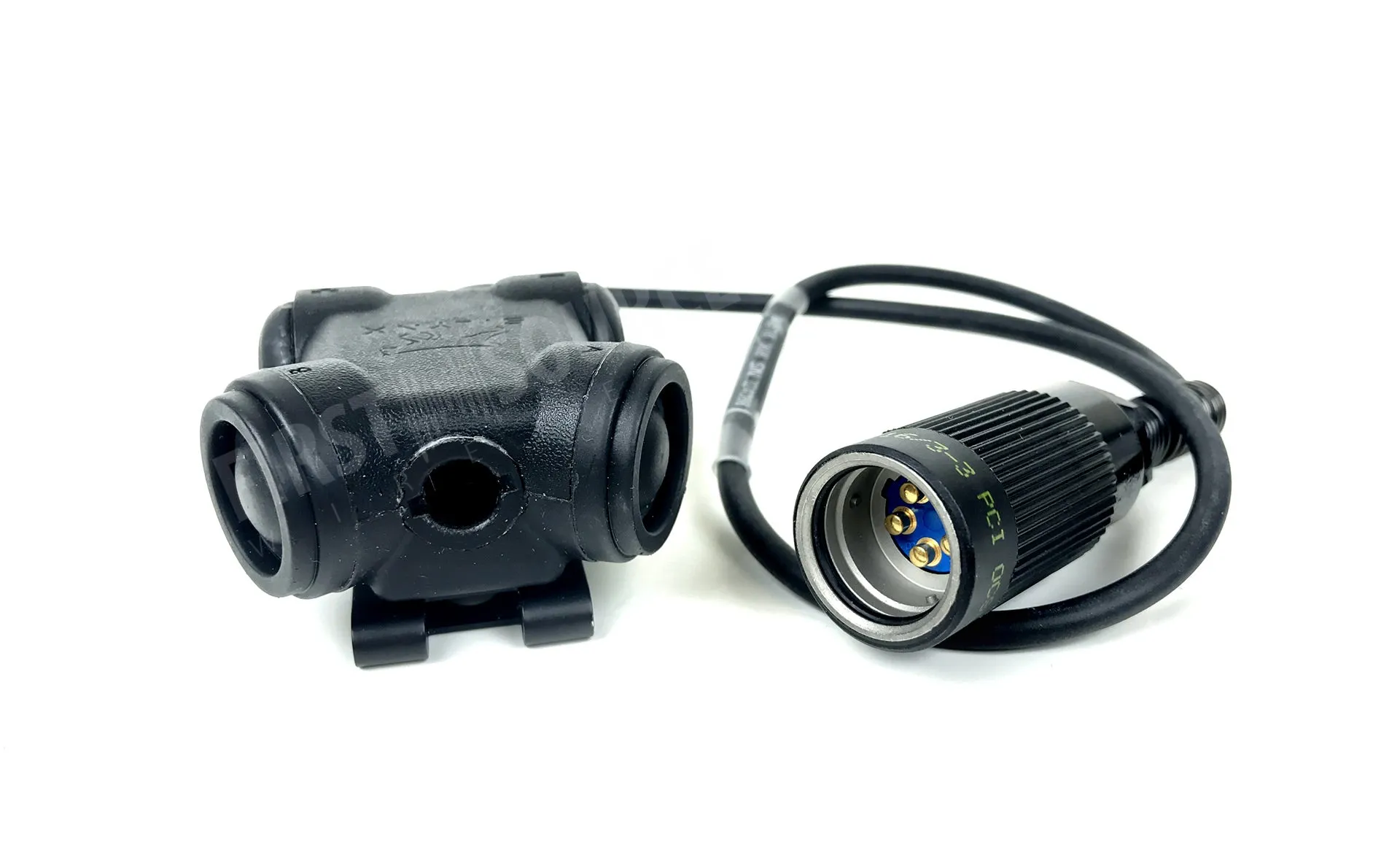 Silynx NATO Wired Push to Talk for MBITR/PRC 152/117 6-Pin Connector