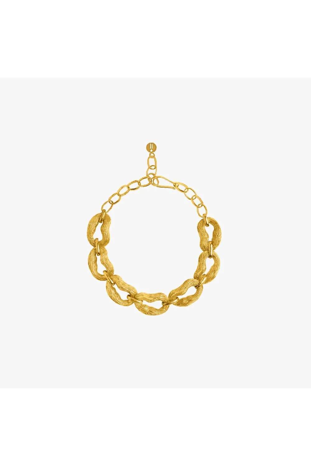Sylvie Link Necklace - Gold Tone
