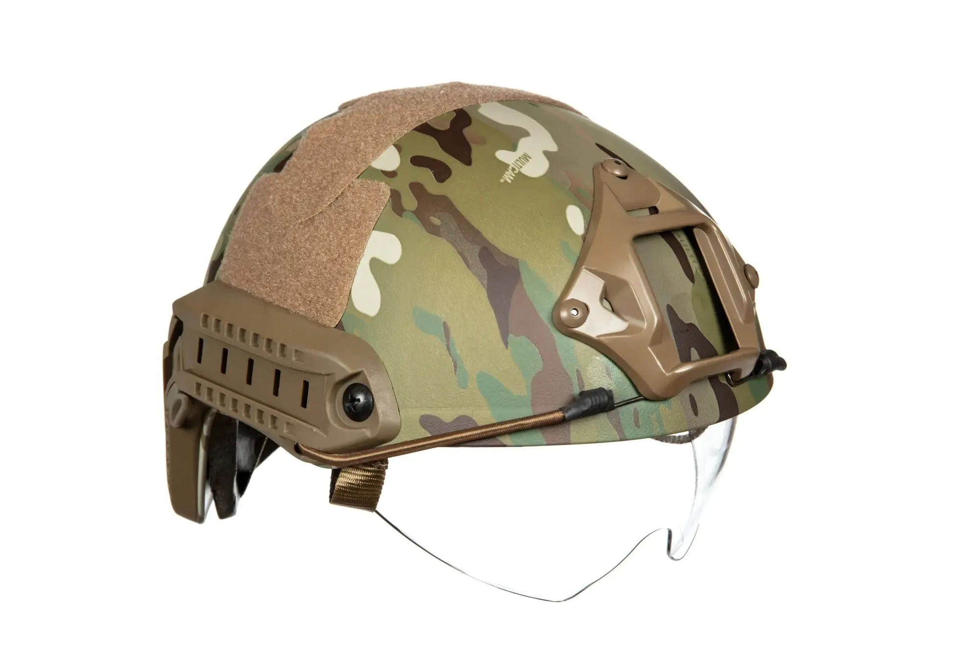 X-Shield MH Helmet With Goggles - Multicam