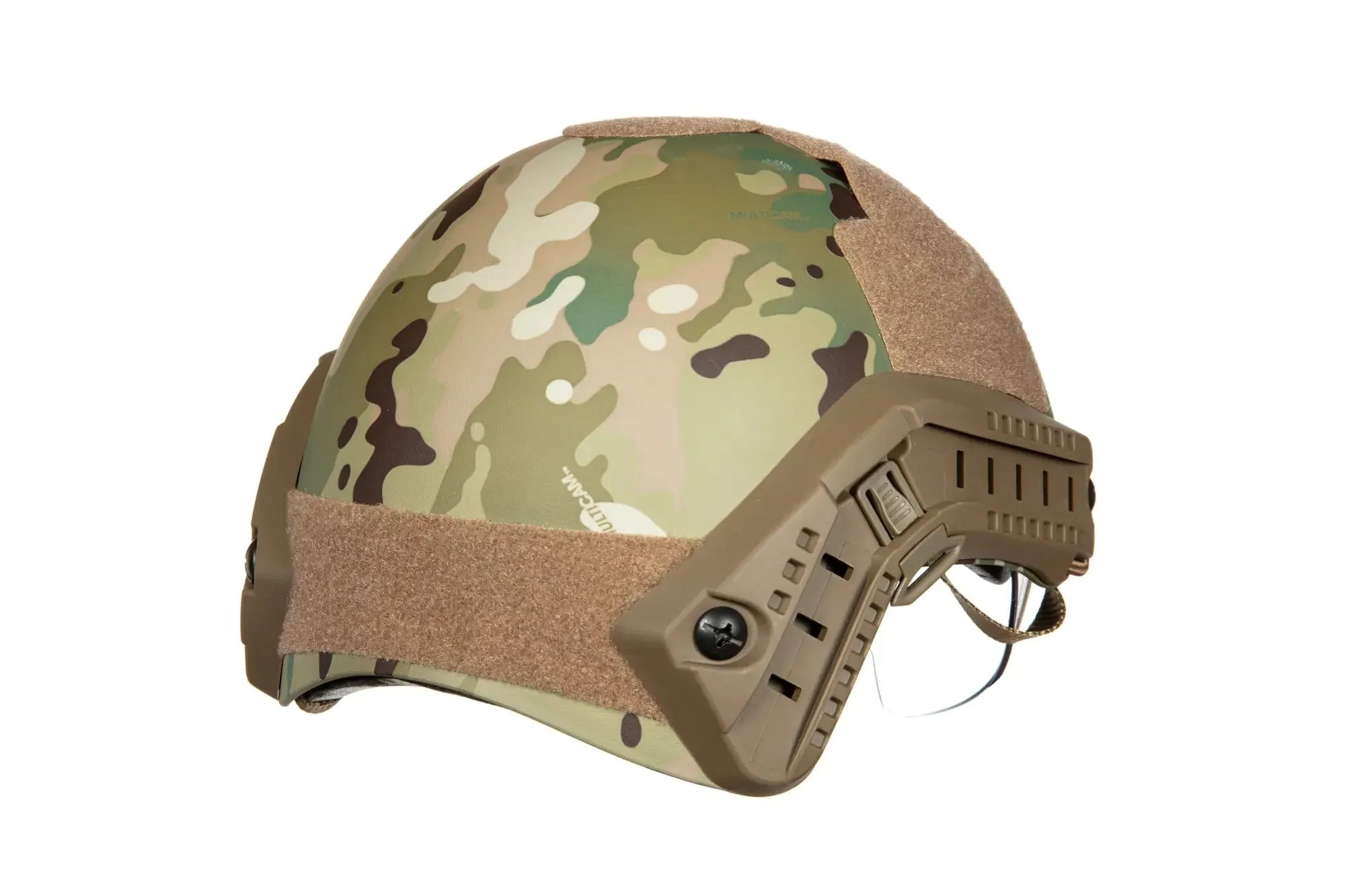 X-Shield MH Helmet With Goggles - Multicam