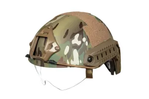 X-Shield MH Helmet With Goggles - Multicam