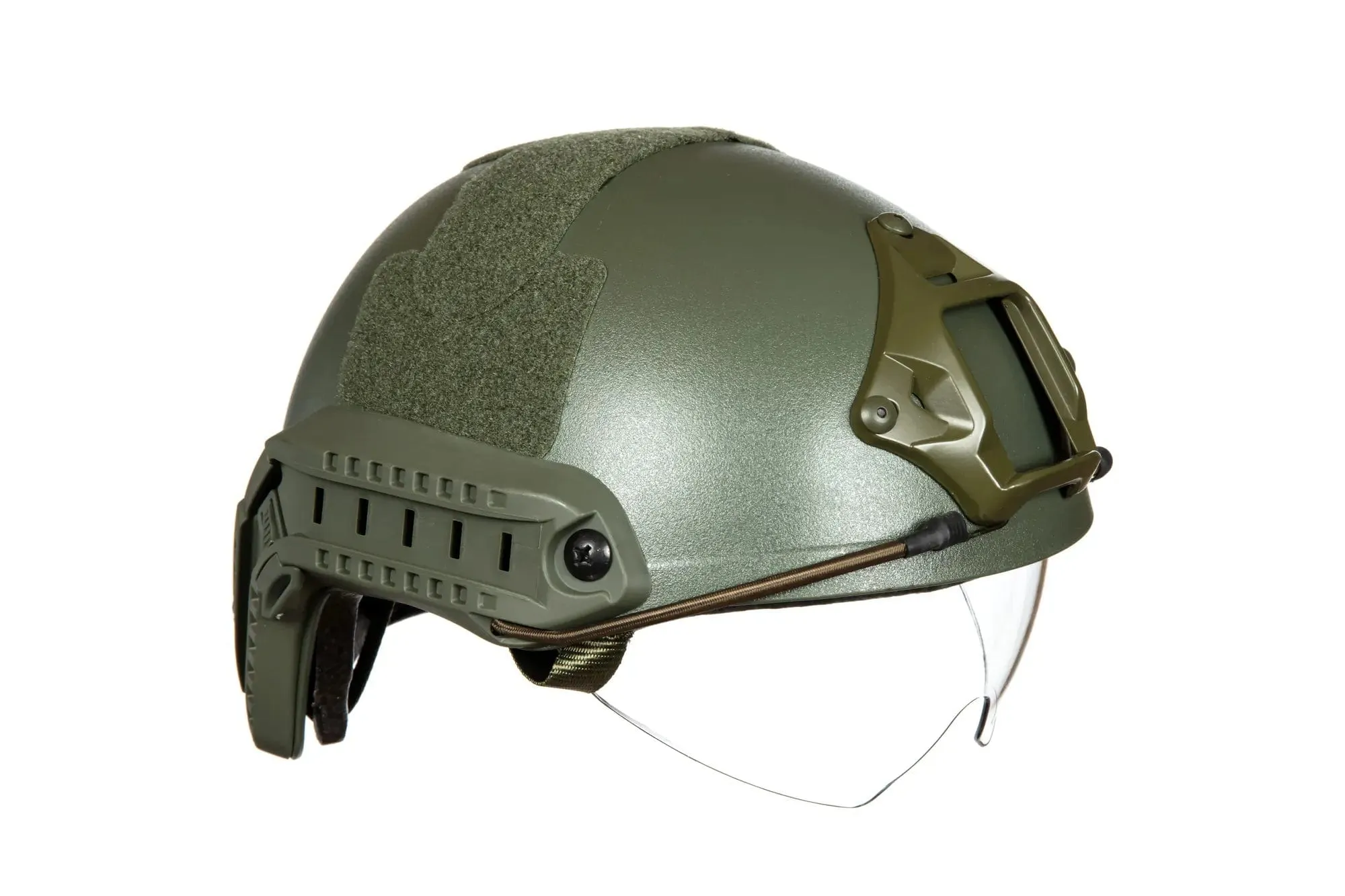 X-Shield MH Helmet With Goggles - Olive
