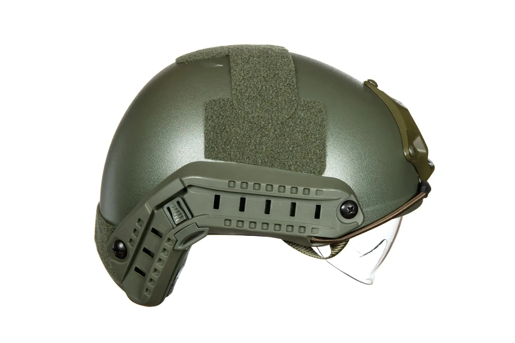X-Shield MH Helmet With Goggles - Olive