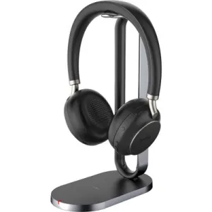 Yealink Bh76 With Charging Stand Uc Black Usb-C Bluetooth-Headset