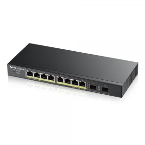 Zyxel Gs1900-8Hp - Switch - Smart - 8 X 10/100/1000 (Poe ) - Desktop, Wall-Mountable - Poe  (77 W)